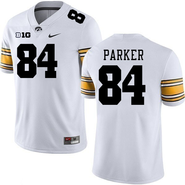 Men #84 KJ Parker Iowa Hawkeyes College Football Jerseys Stitched-White